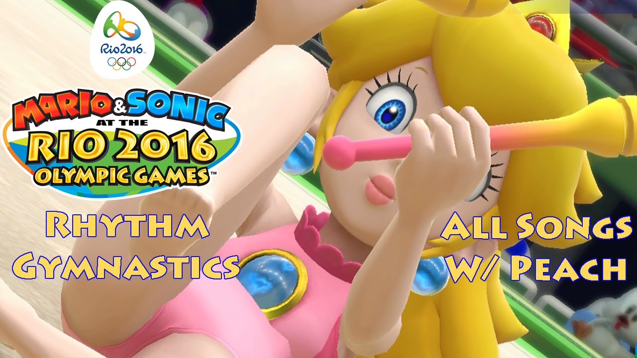Mario & Sonic at the Rio 2016 Olympic Games: Rhythm Gymnastics (All Songs w/ Peach)