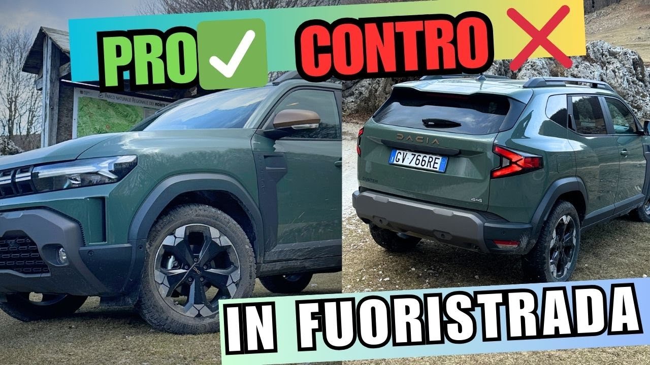 Dacia Duster 4X4 è davvero il Re del fuoristrada? | PRO 🟢 e CONTRO ❌
