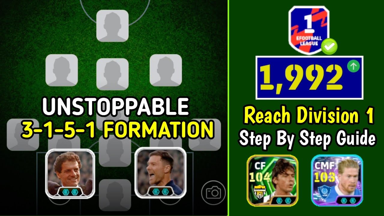 Custom Tactics 🔥 OP 3-1-5-1 Xabi Alonso Link-up Play Formation Step By Step Guide ✅ eFootball 2026
