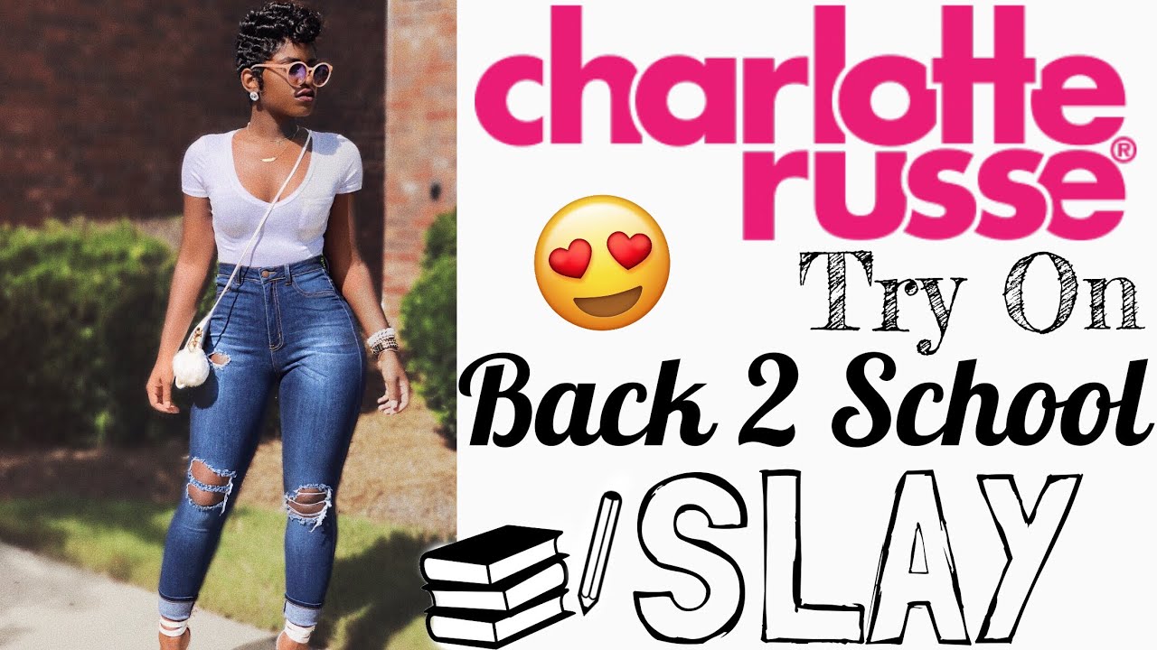 CHARLOTTE RUSSE TRY ON HAUL | BACK TO SCHOOL EDITION |iDESIGN8