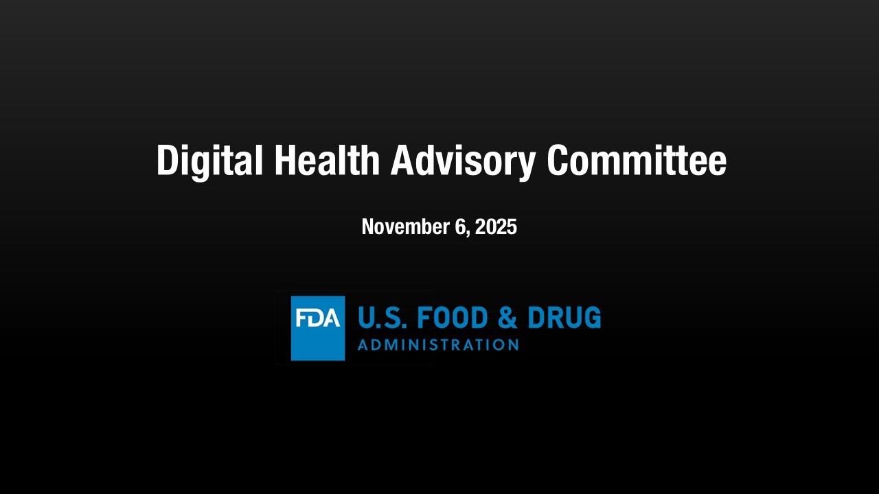 Digital Health Advisory Committee Meeting
