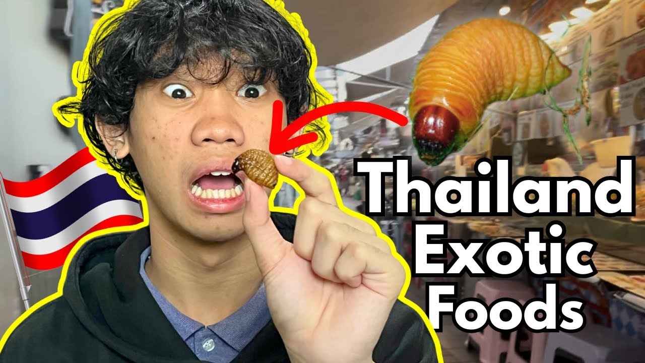 Kumain ako ng insekto sa Thailand