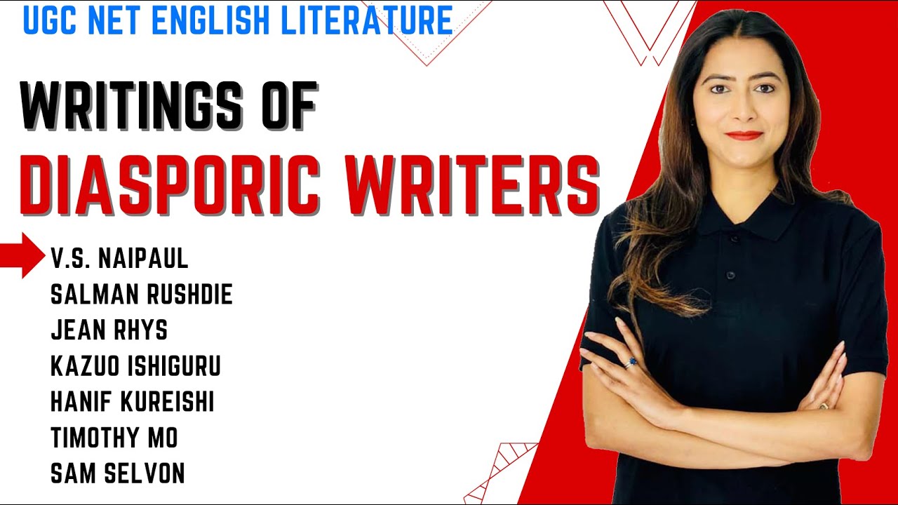 All Important Diasporic Writers in 1 Video || Complete List of Works || NTA NET English