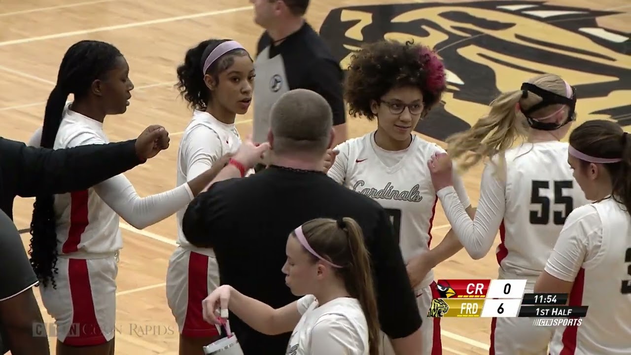 Girls Basketball Playoffs: Coon Rapids at Fridley 02.29.24