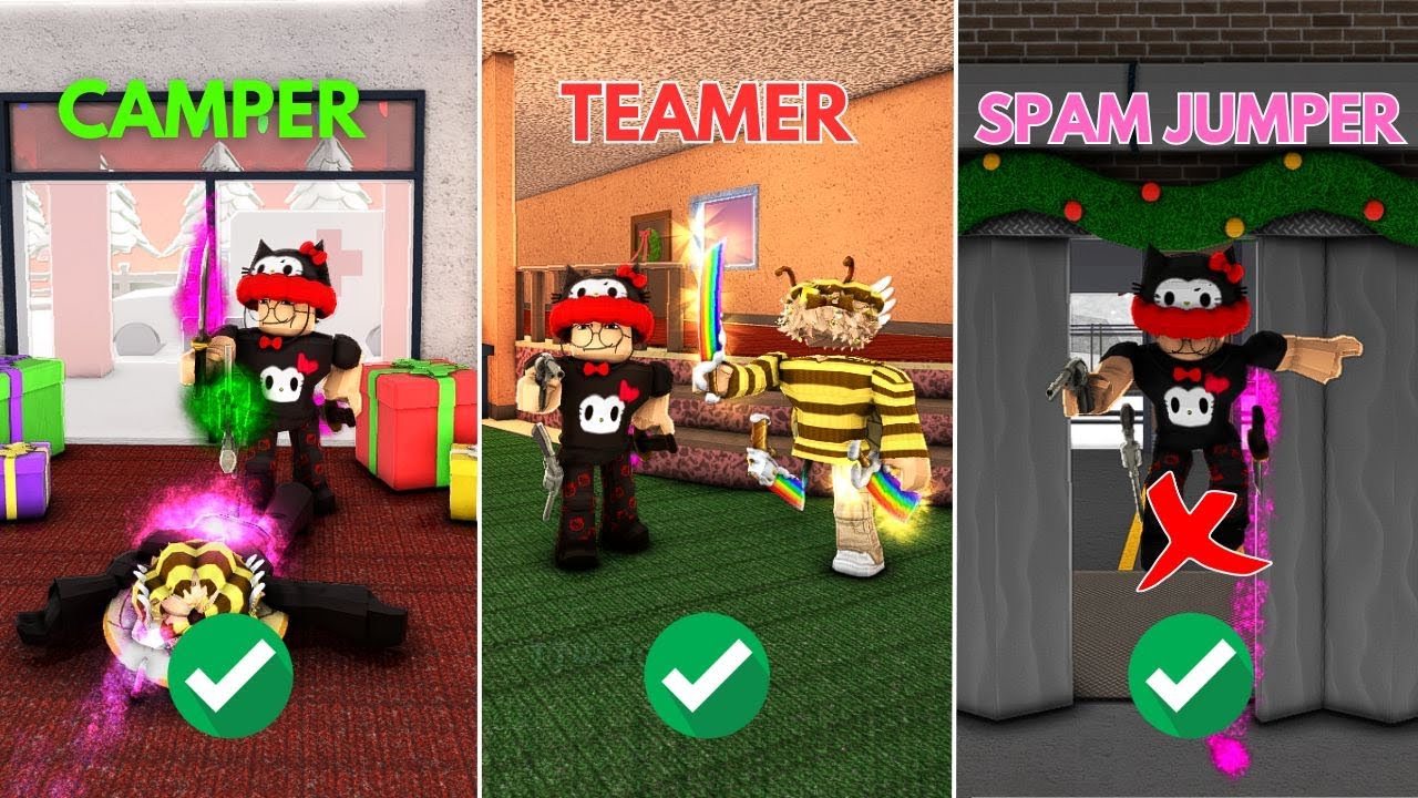 Virei o pesadelo dos jogadores de mm2 (Murder Mystery 2)