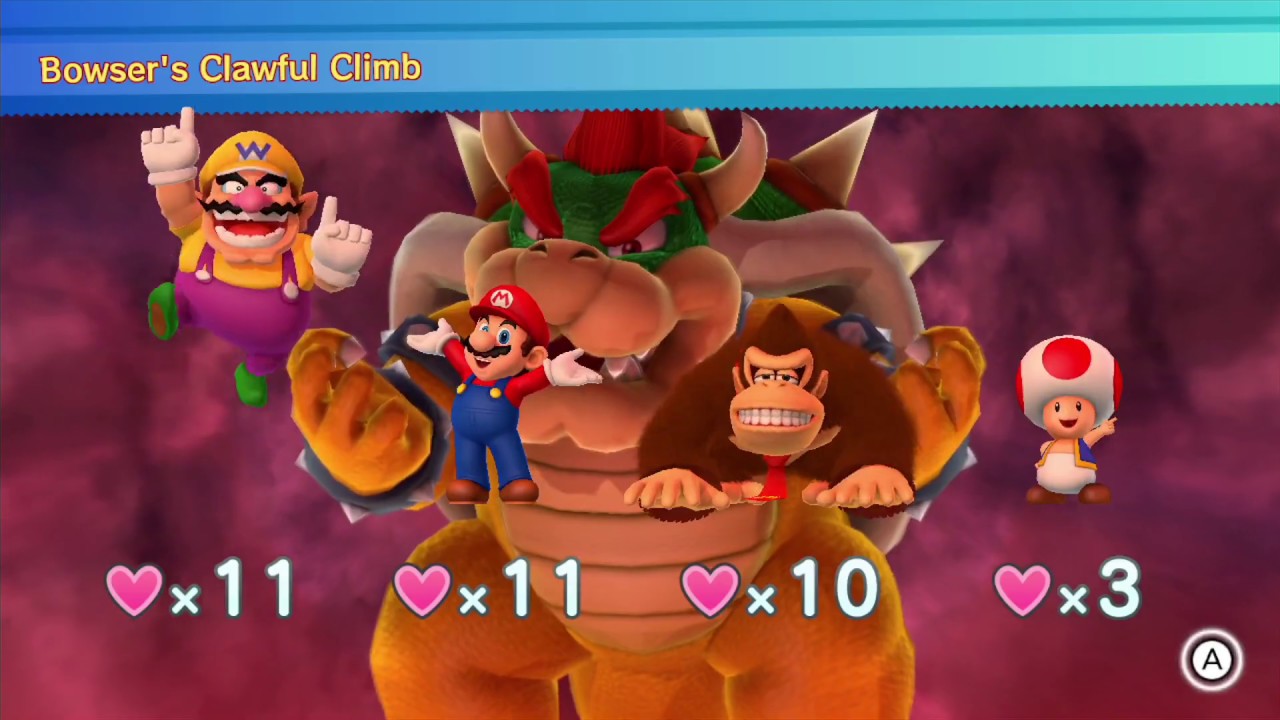 Mario Party 10 Bowser Party - Mushroom Park (Bowser Vs. Team Mario Master Difficult) #20 MARIO CRAZY
