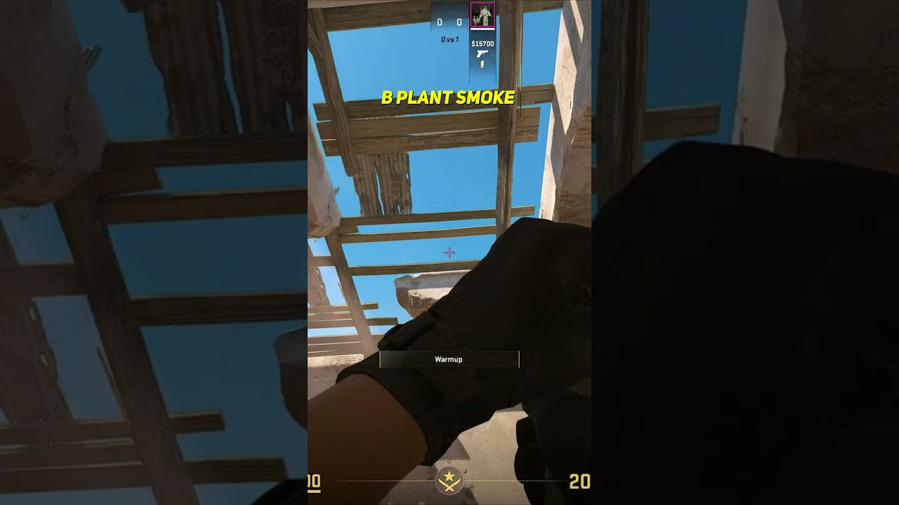 B Plant Smoke Dust 2 cs2 #shorts