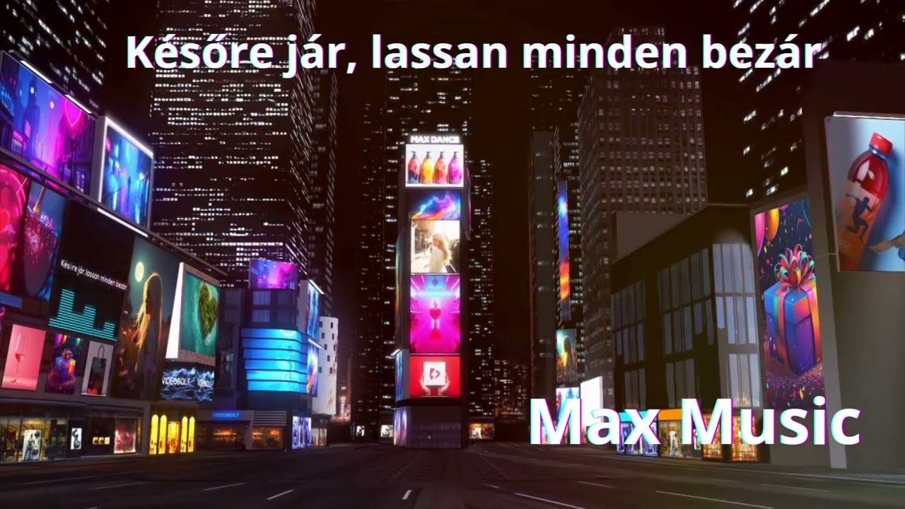 Későre jár, lassan minden bezár