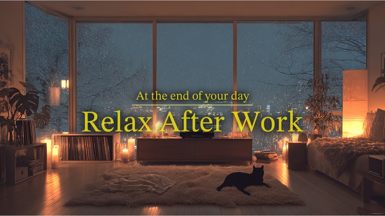 Calm Night Sleep Jazz – Stress Relief & Unwind