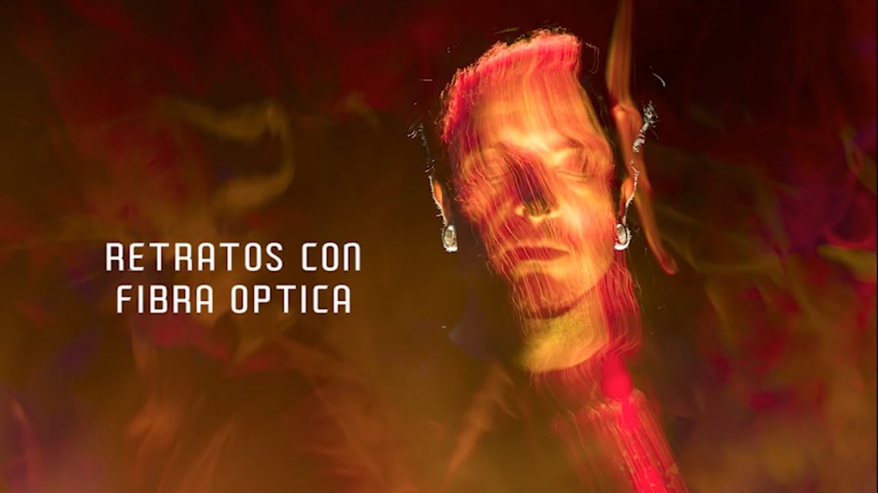 Retratos fibra óptica - Tutorial por Iris Shyroii