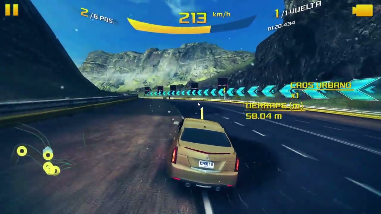ganando en islandia con un cadillac/Asphalt 8  Airborne