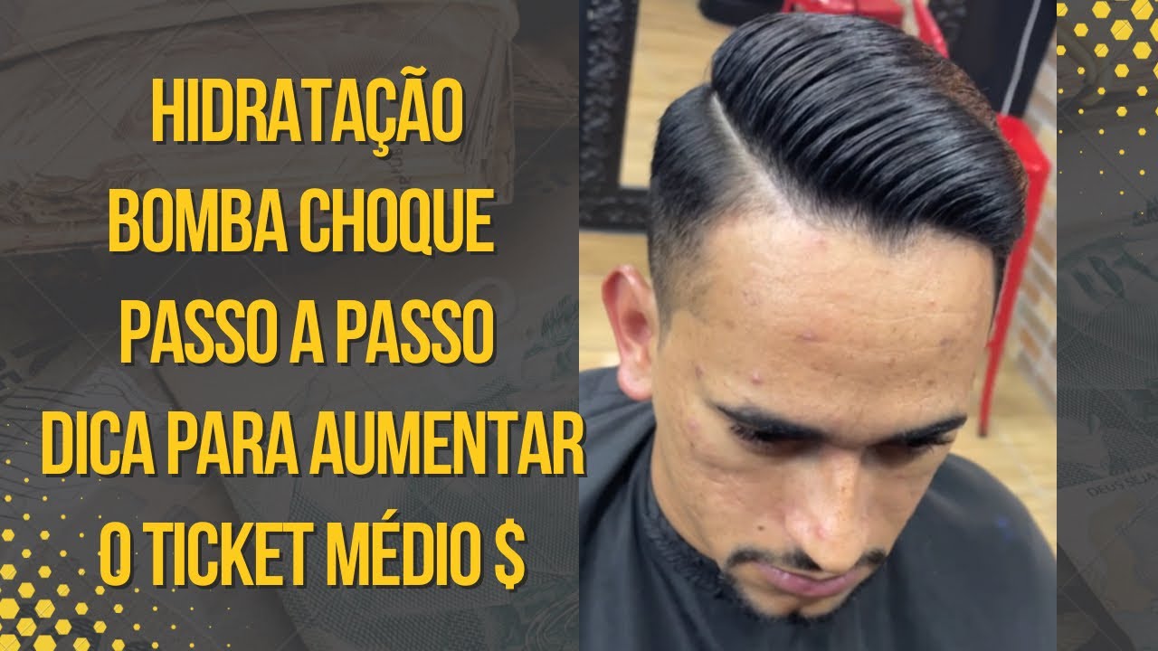 COMO FAZER HIDRATAÇÃO PROFUNDA NO CABELO- BOMBA CHOQUE - PASSO A PASSO