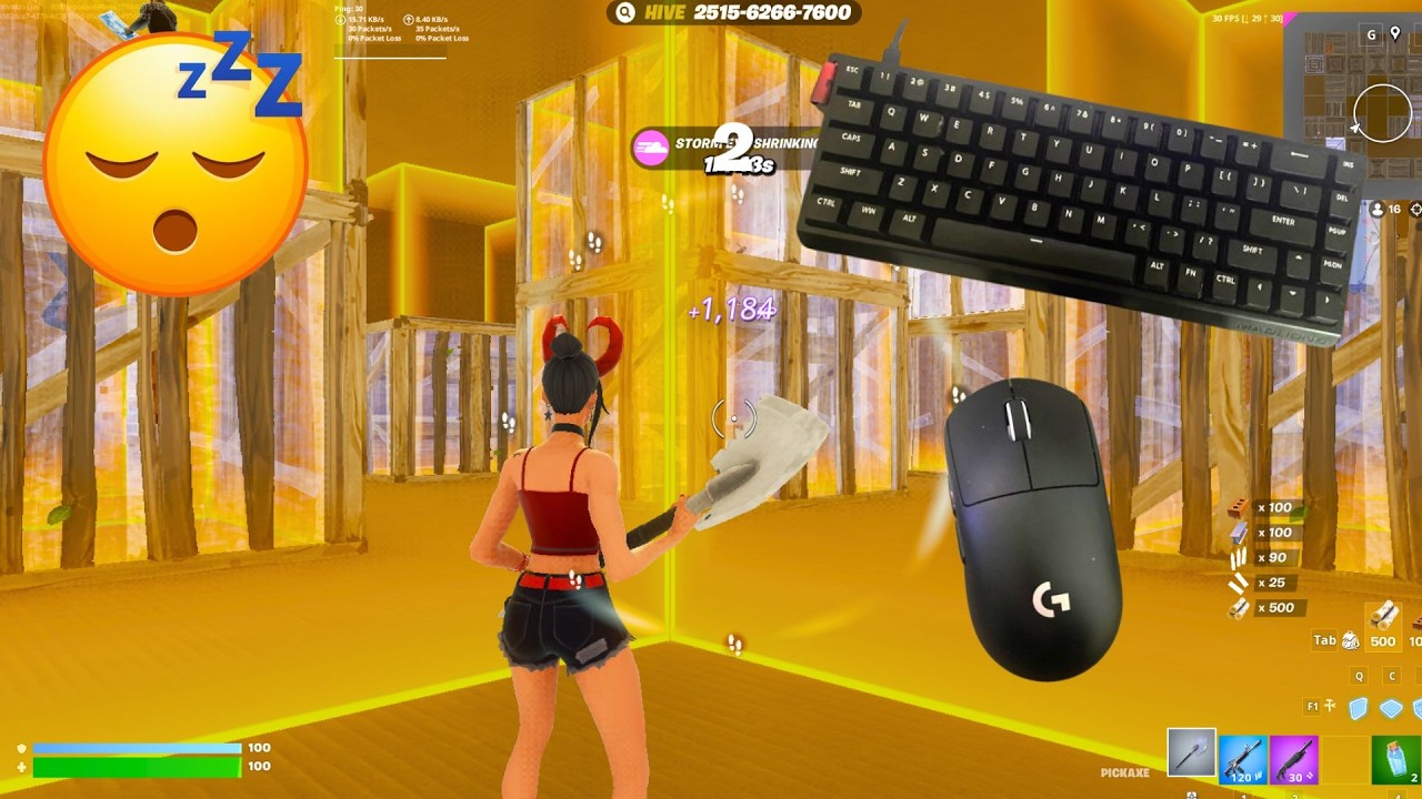 MAD68HE Chill ASMR 😴 Fortnite Box Fights 📦 Satisfying Keyboard Sounds