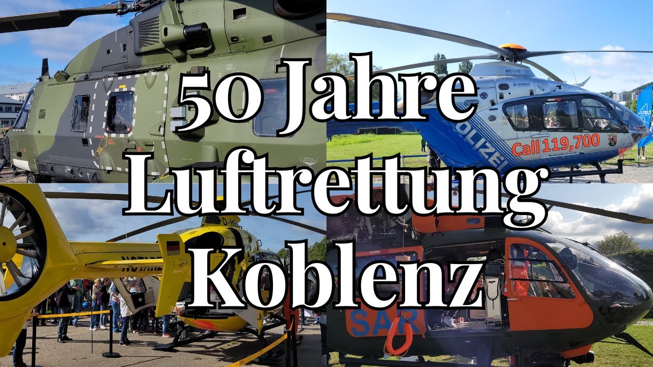 50 Jahre Luftrettung Koblenz - Tag der offenen Tür