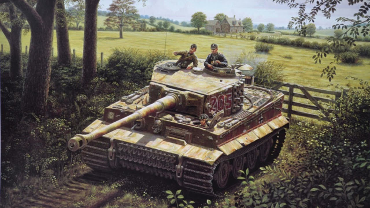 Panzermensch but you're Wittman ambushing the 7th Armored