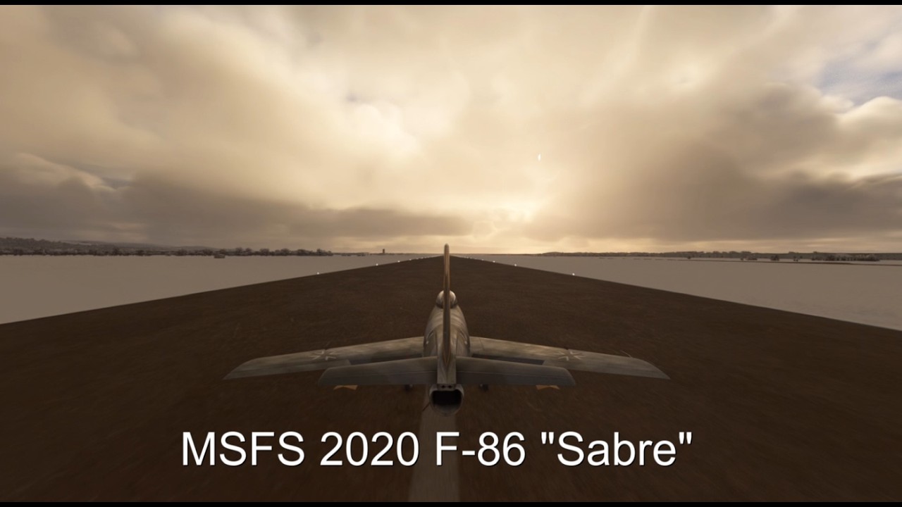 MSFS 2020 F-86 