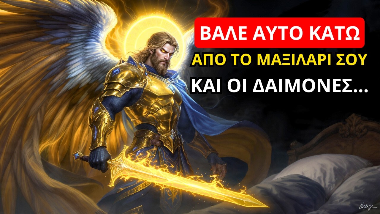 Αρχάγγελος Μιχαήλ: Βάλε ΑΥΤΟ κάτω από το μαξιλάρι σου –και οι δαίμονες δεν θα σε πλησιάζουν τη νύχτα