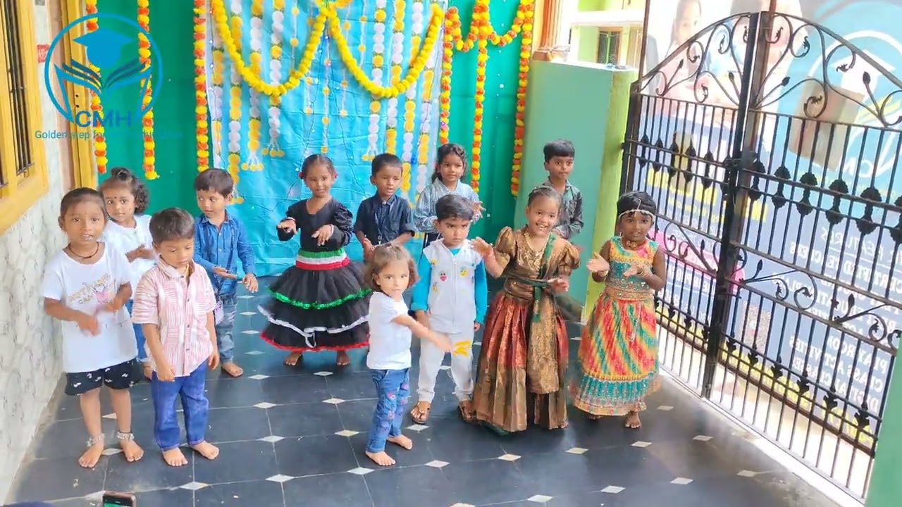 Kids Mix Diwali Dance Performance | Fun Mashup Songs | CMH English Medium School