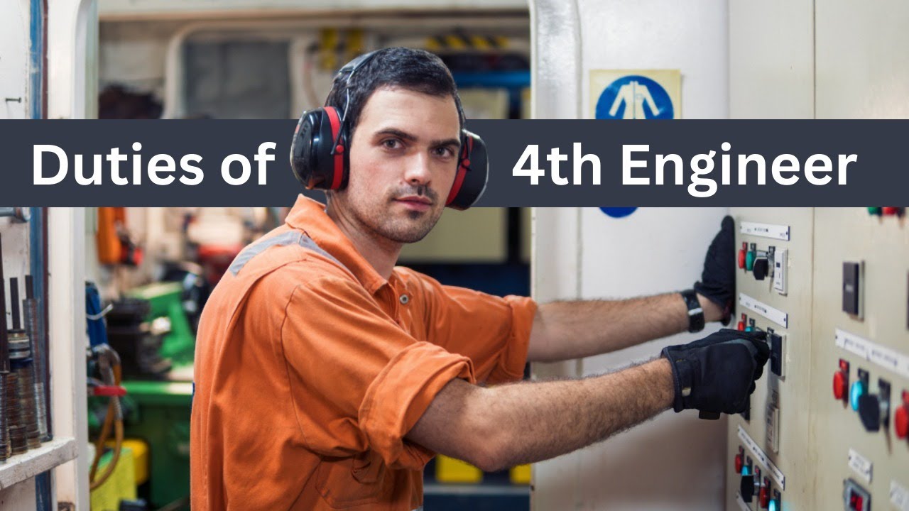 4th Engineer Jobs Onboard | Merchant Navy | Life at Sea