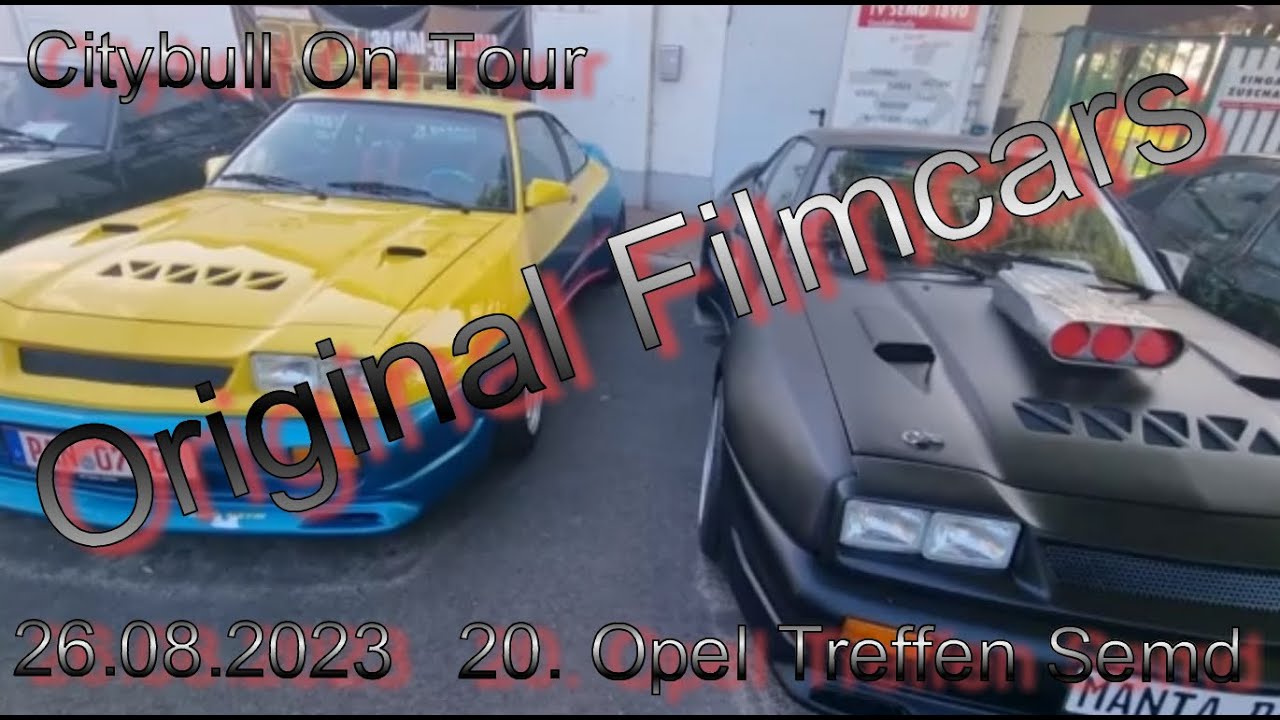Manta Manta Film Auto´s | 20. Opel Treffen Semd 2023