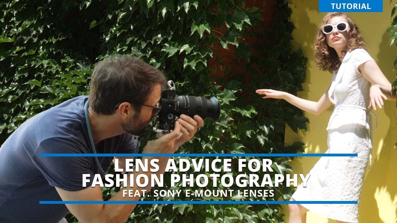 Лучшие объективы для фэшн-фотографии — среди них объективы Sony 24-70 GMII и 16-35 G.