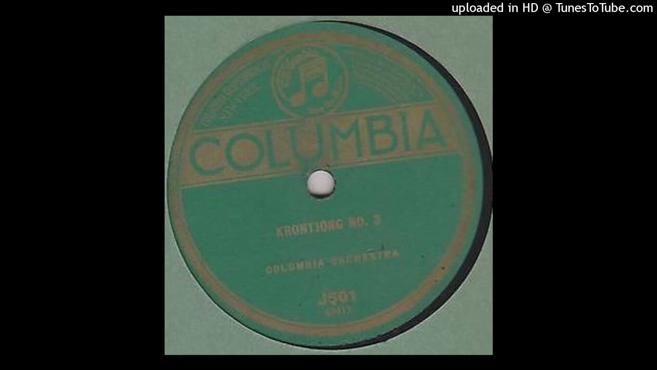 Columbia 42413 - Krontjong No 3 (Columbia Orchestra)