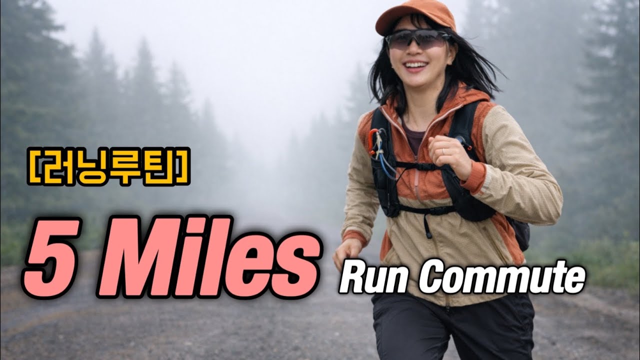 운무 가득한 포틀랜드의 아침🌫️ | 나의 러닝 루틴