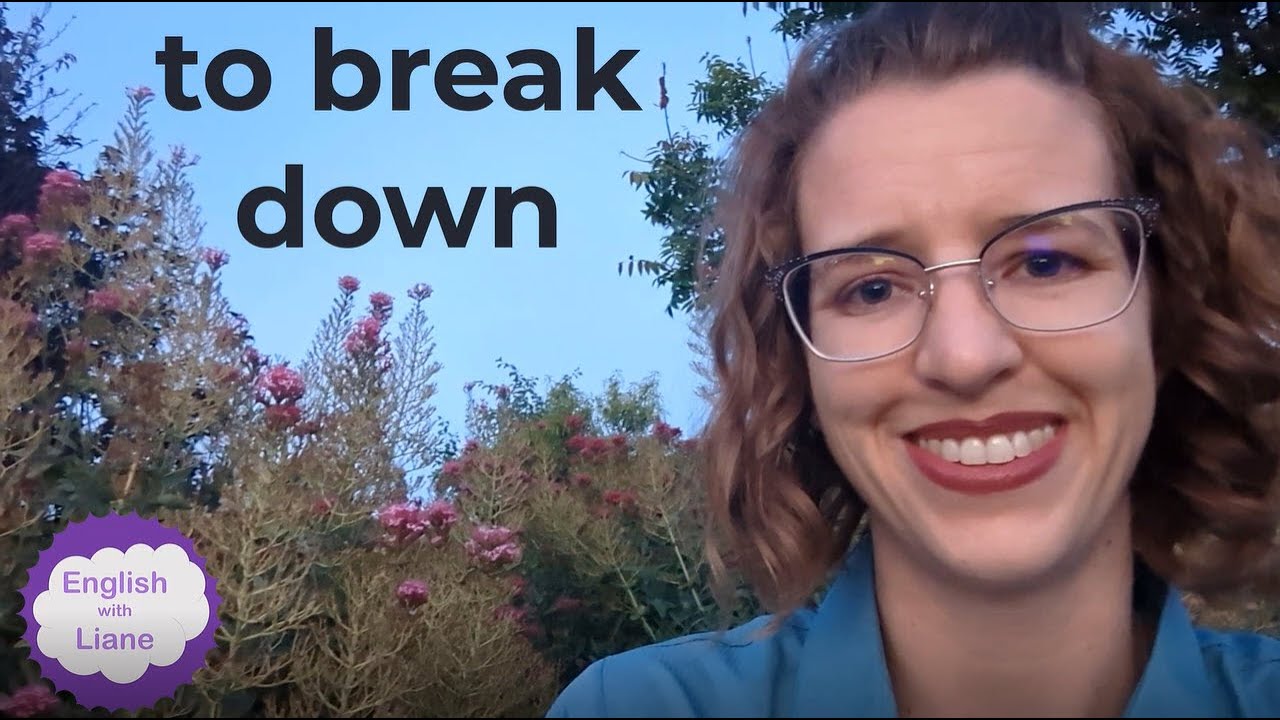 Phrasal Verb - to break down