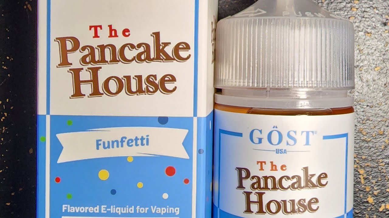 E Juice Review - Funfetti from The Pancake House Line by Gost Vapor