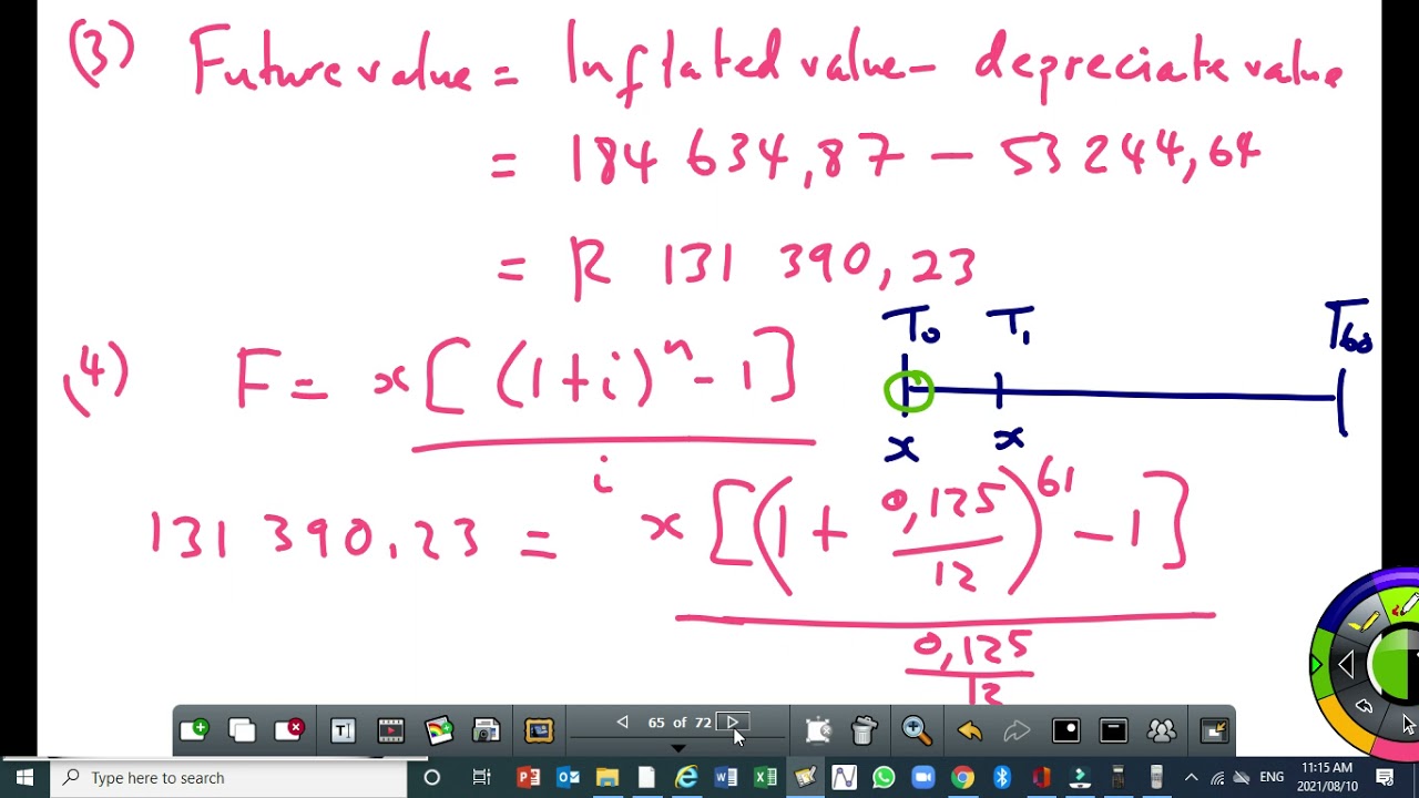 Application of Annuities Part 2  - Sinking Funds