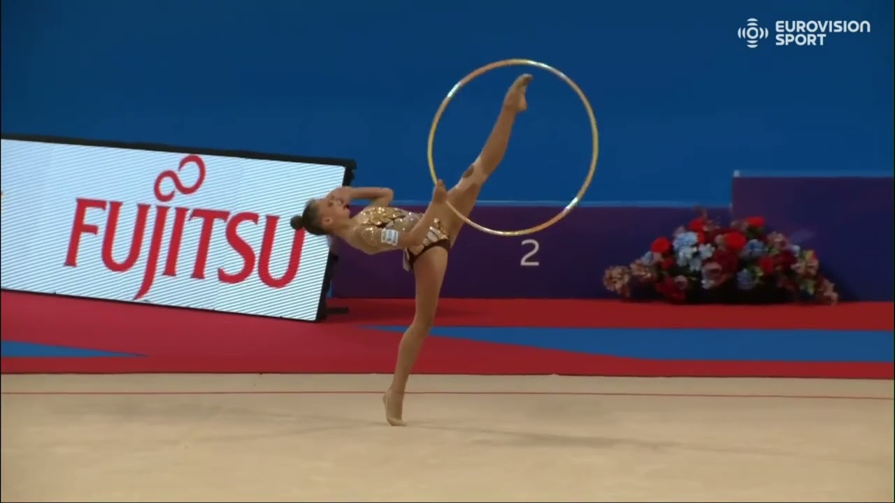 Beatriz VIEIRA (BRA) - 23.350 - Hoop (Arco/Aro) Qualifications- 3rd FIG RG Junior World