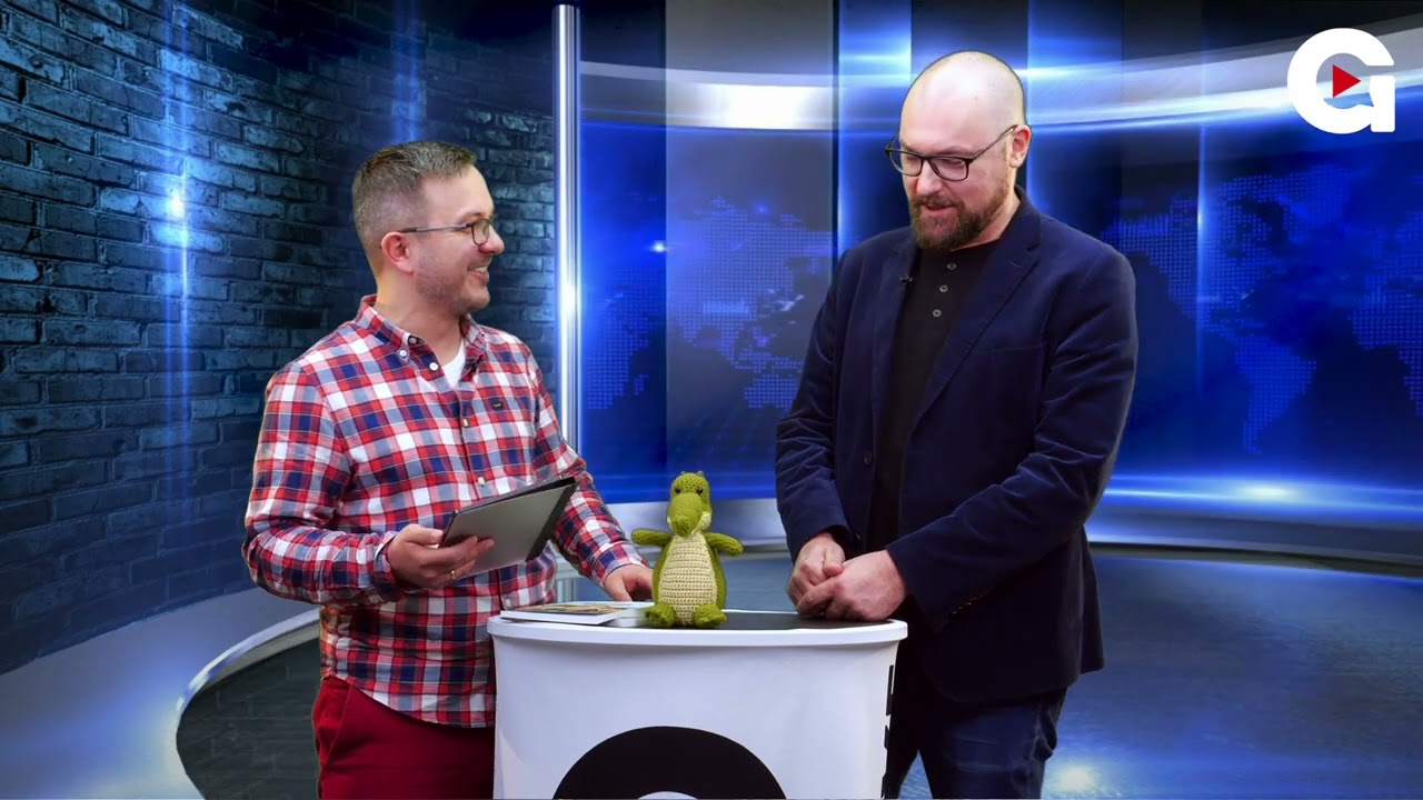 Glos.live studio - Piotr Jezierski i jego seria książek z Aligatorem