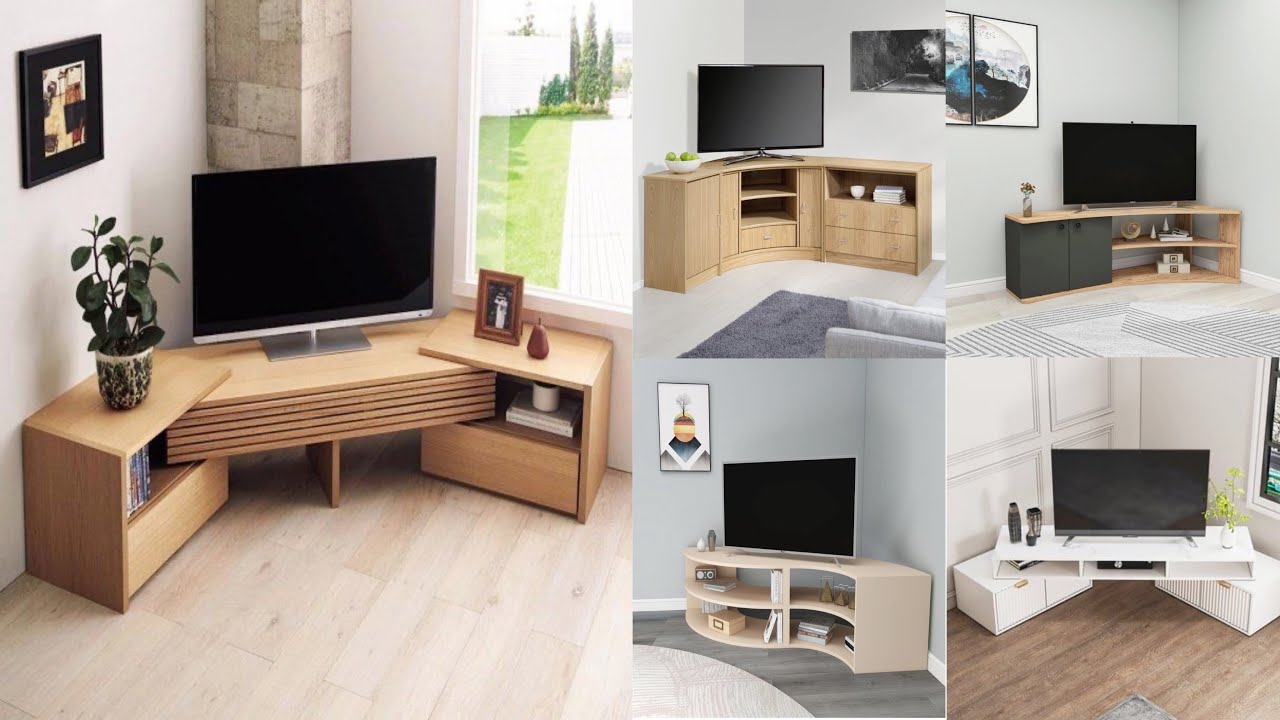 Modern Corner TV unit Designs for 2024 |TV stand | TV cabinet design | Home Decor Ideas