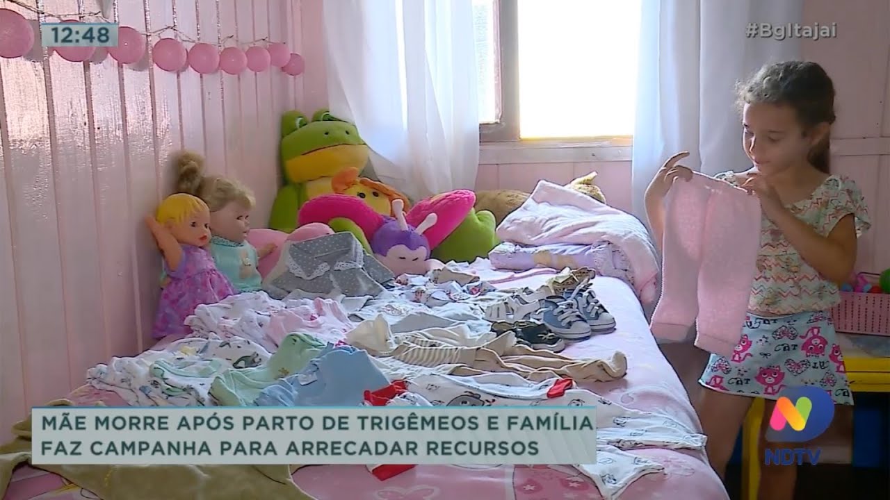 Mãe morre após parto de trigêmeos e família faz campanha para arrecadar recursos para bebês