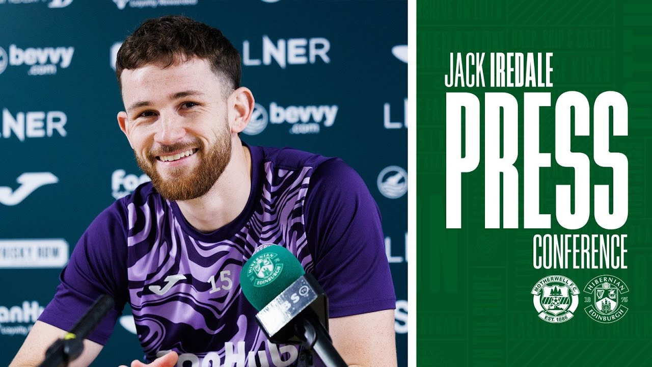 Motherwell vs Hibernian | Jack Iredale's Press Conference | William Hill Premiership