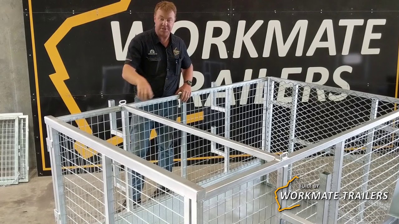 Workmate Trailers - 8x5 Custom Brickie Trailer