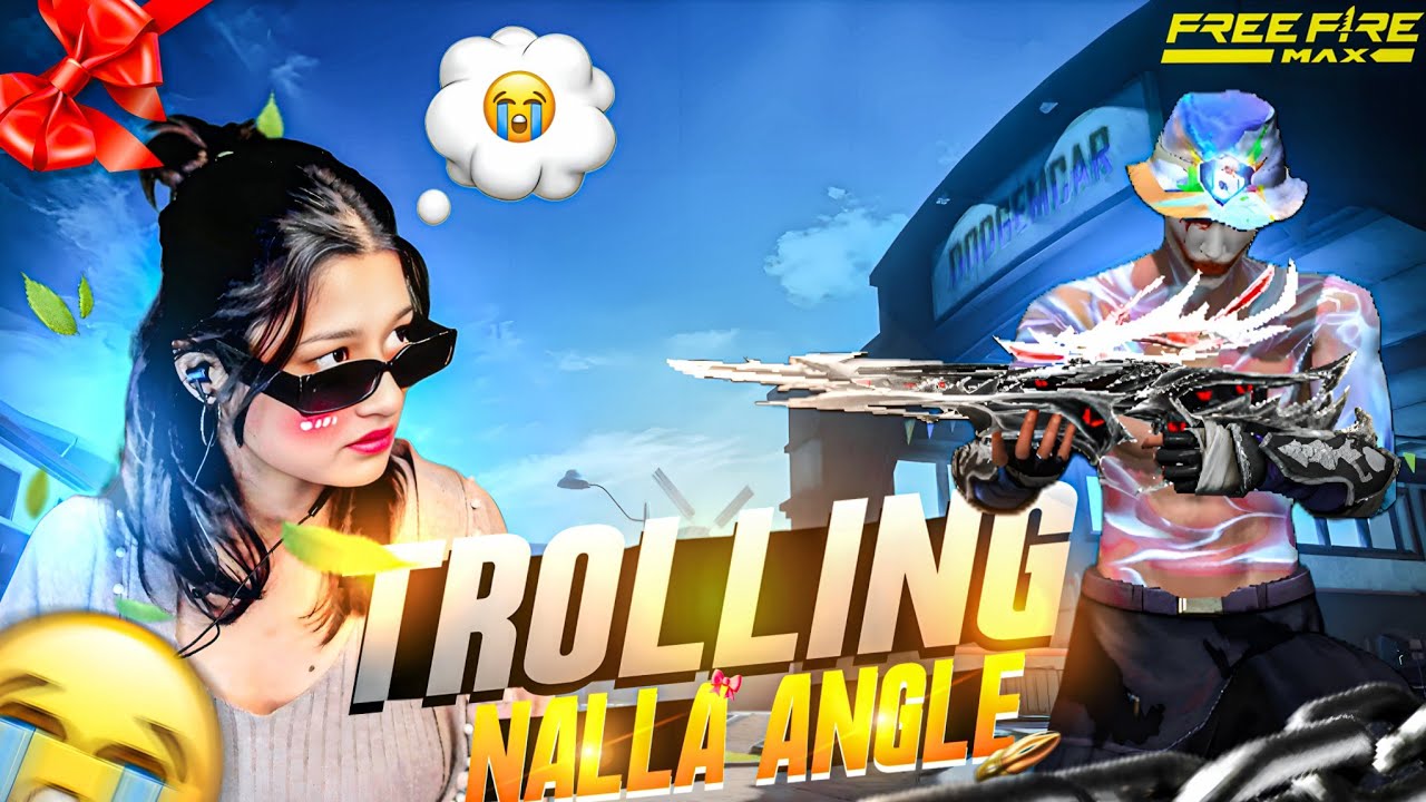 TROLLING NALLA ANGLE 🥴 ON LIVE ||MATCHMAKING WITH TP FUKREY 😈#@TP__FUCKERYT #freefire #freefiremax 