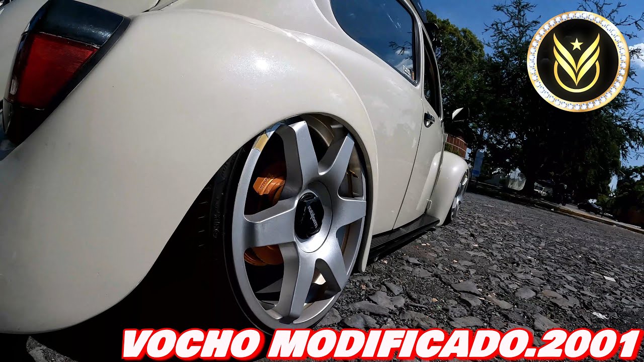 Vocho Blanco Aperlado Mod.2001 Modificado y Personalizado