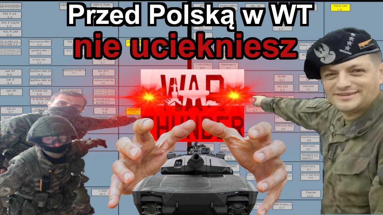 Polska w War Thunder (znowu) | War Thunder Polskie drzewko (Napisy PL/ENG subtitles)