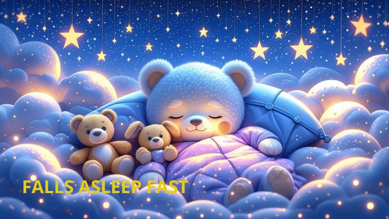 Baby Falls Asleep Fast 😴 Gentle Sleep Music for Babies at Night • No Sudden Sounds