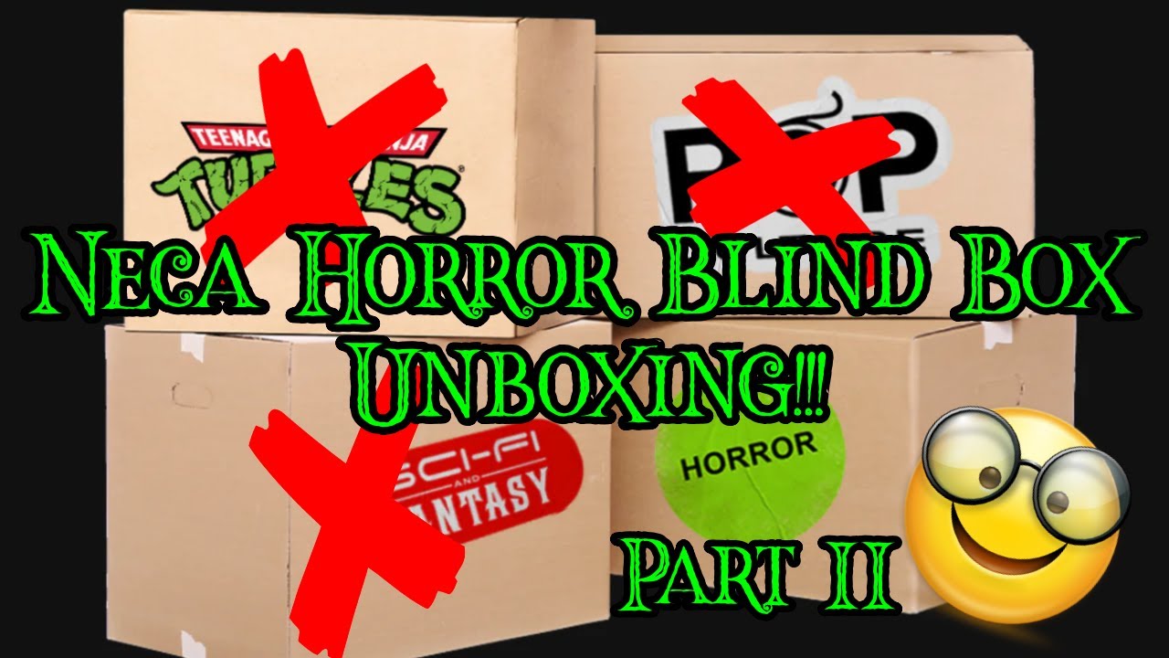 Neca Horror Mystery Blind Box Unboxing - My 2nd Box - Neca Did Me Good