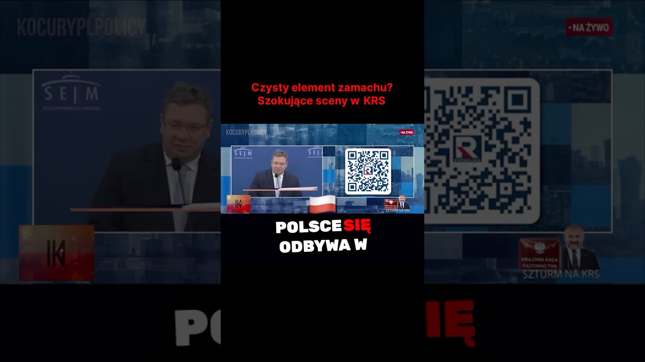 Czysty element zamachu? Szokujące sceny w KRS
