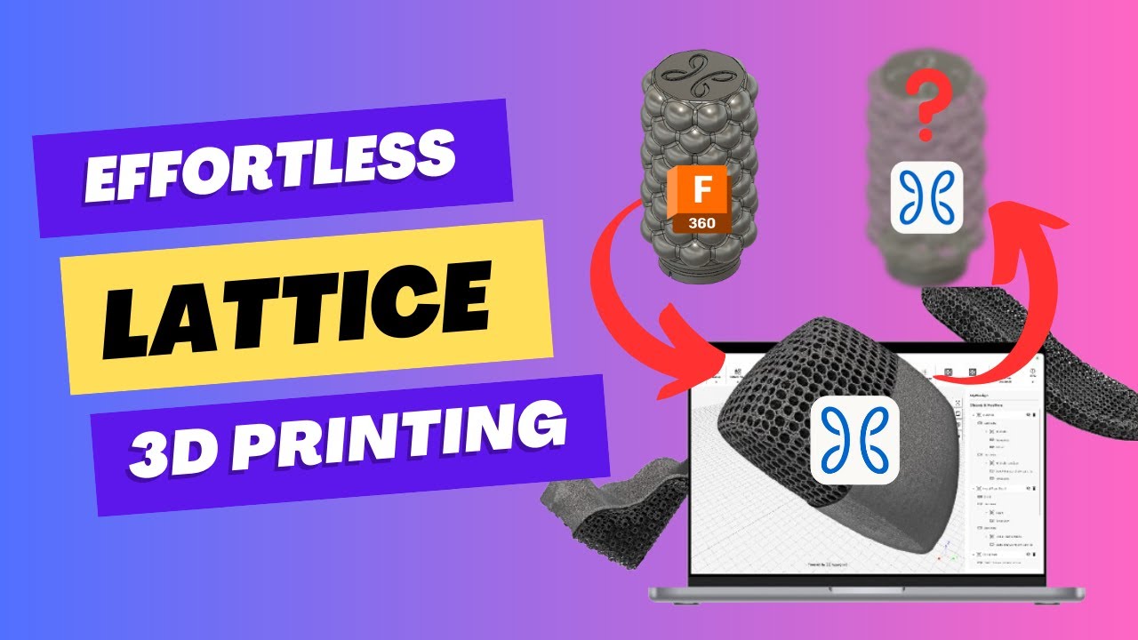 Most Anticipated 3D Design Tool | HyDesign | Effortless Lattice Structures!