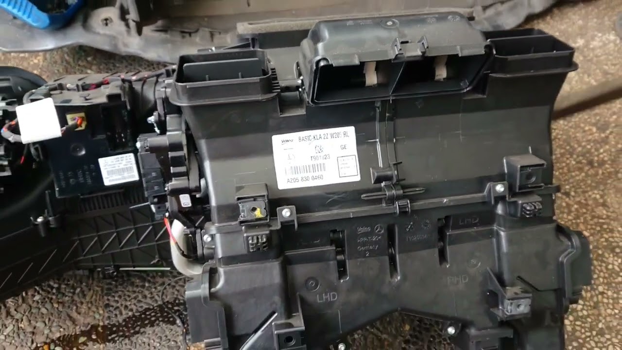 Mercedes W205 2017 A/C repair
