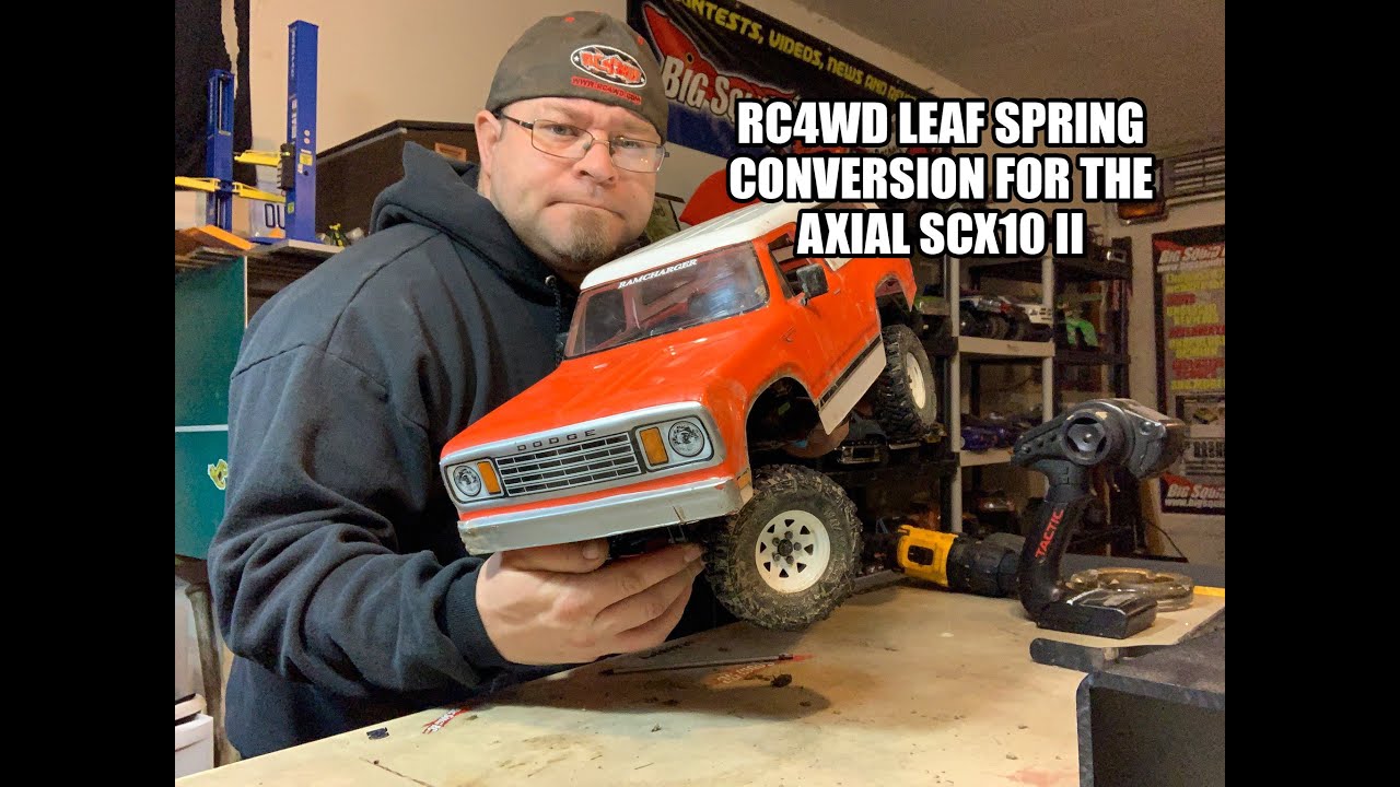 RC4WD Переделка рессорной подвески для осевой SCX10