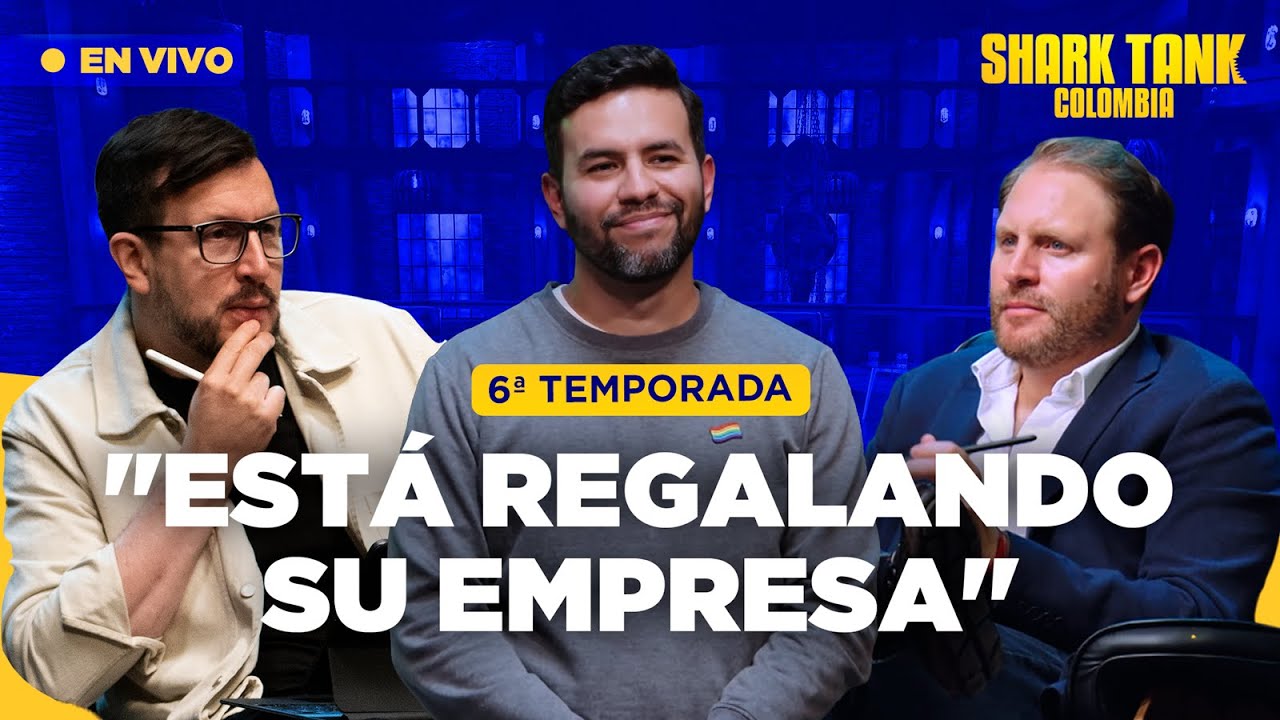 ¿Este emprendedor vino a REGALAR su empresa? 🤨 | Shark Tank Colombia