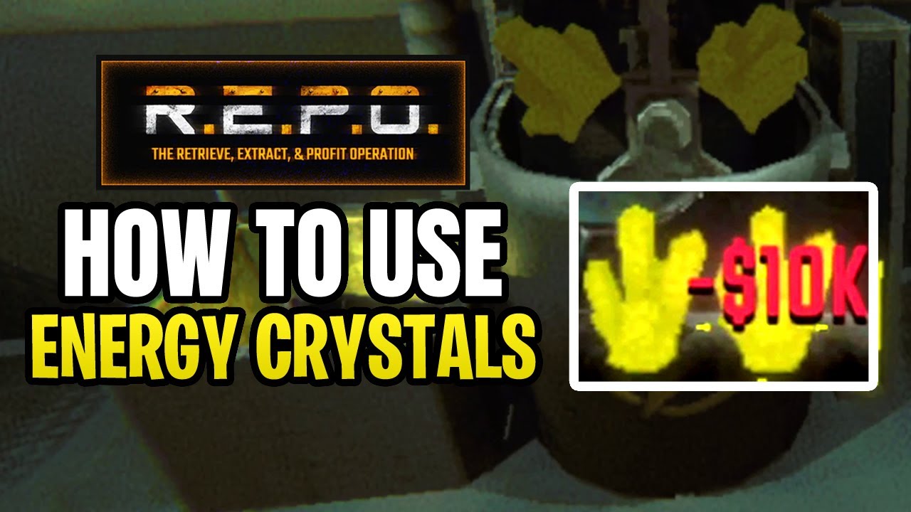 R.E.P.O - How to Use ENERGY CRYSTALS