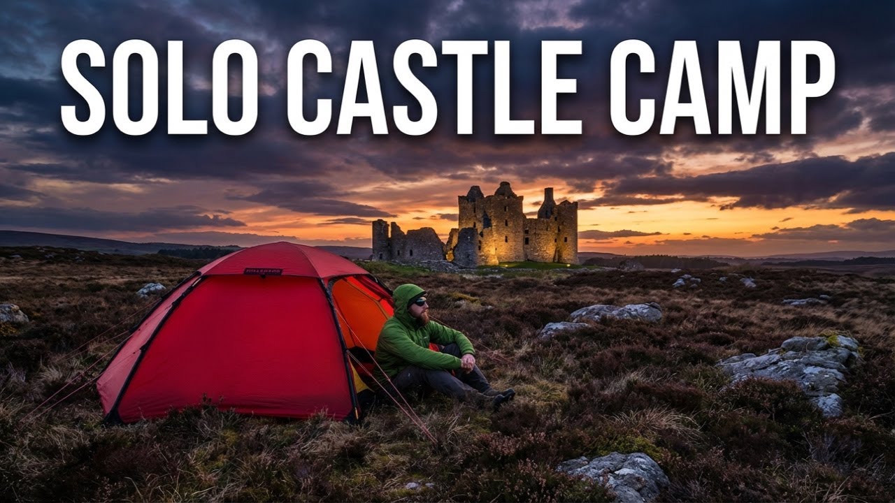 Hilleberg Soulo in the Wild | Northumberland Overnight Camping at Ross Castle | Solo Tent Adventure