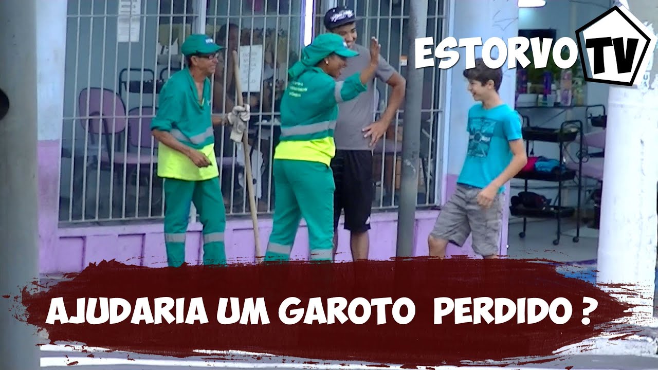 Você ajudaria uma criança perdida ?