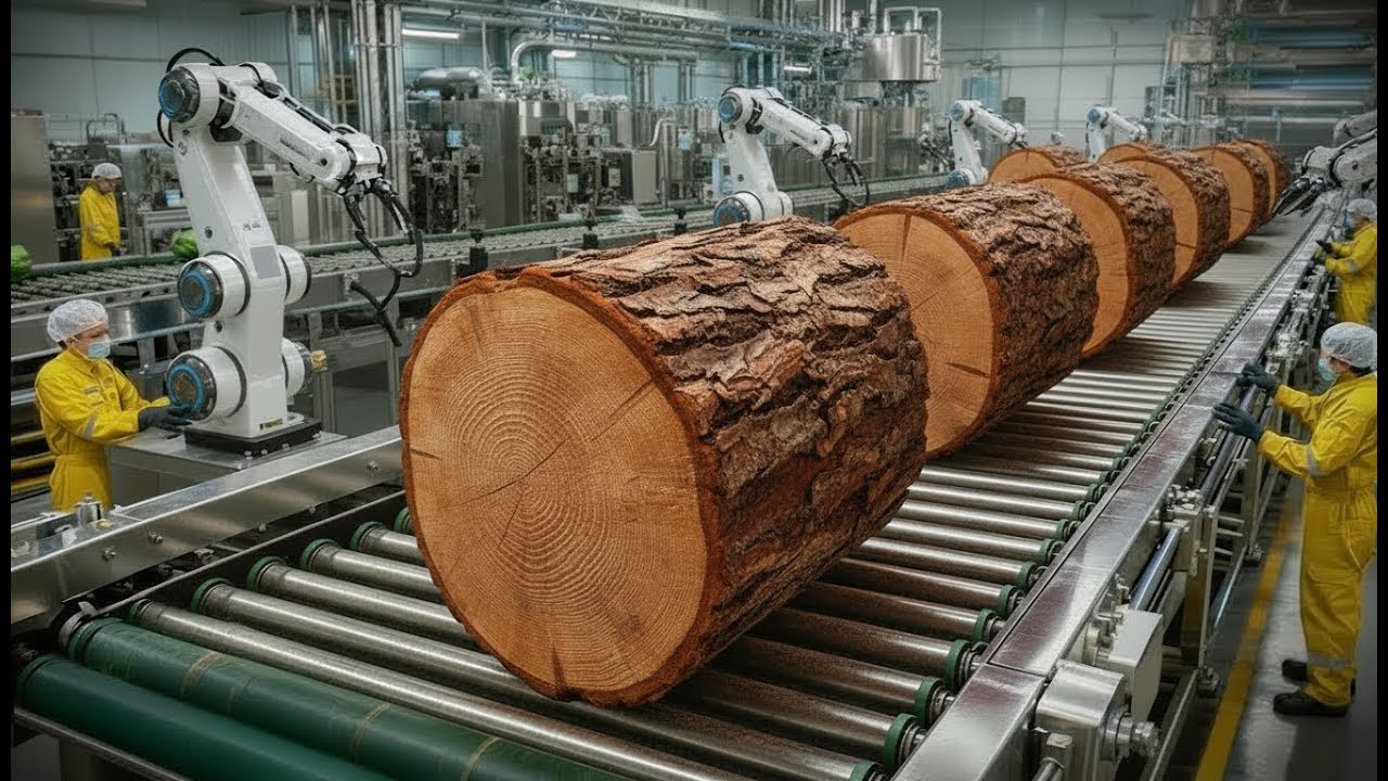 How Giant Timbers Go From Wood To Luxury Furniture